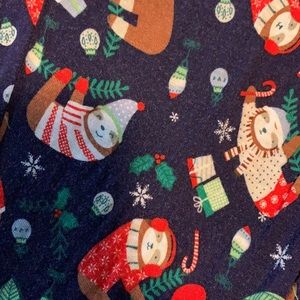 Christmas Lounge Sleep pants with 2 pair of sleep Shorts